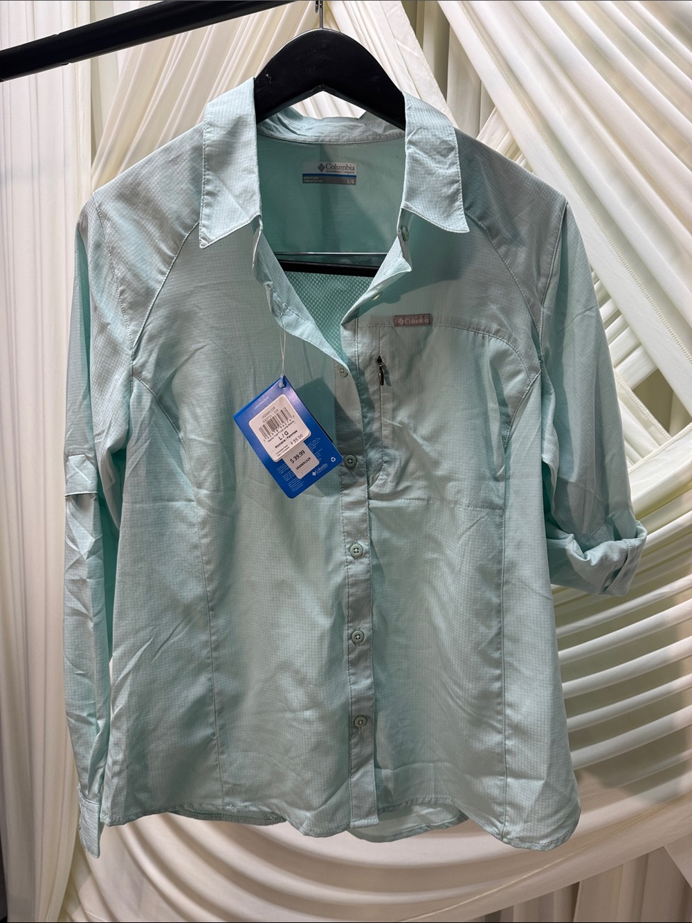 Columbia Women's Kestrel Trail Lite Long Sleeve Shirt - Size: L